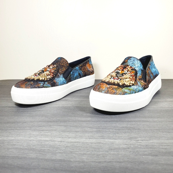 Steve Madden Fiasco Beaded Lion Sneaker size 7 - Picture 6 of 10